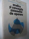 Analiza si conceptia sistemelor de operare - Florin Paunescu