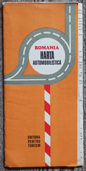 Romania, harta automobilistica