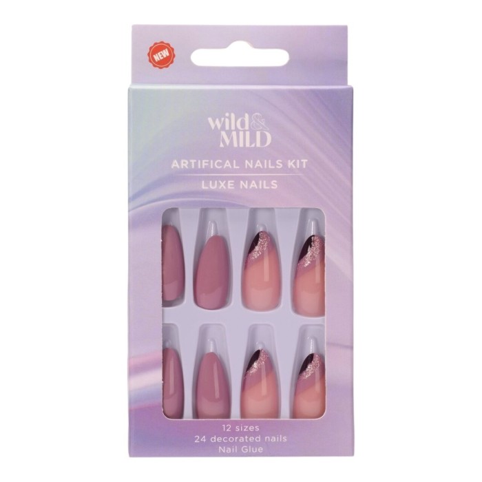 Unghii false 082 Moon Queen Wild &amp; Mild N24