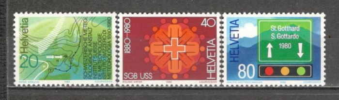Elvetia.1980 Aniversari si evenimente SH.133