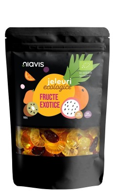 JELEURI ECOLOGICE &amp;quot;FRUCTE EXOTICE&amp;quot; 100GR foto