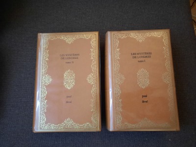 Paul Feval - Les mysteres de Londres (2 volume) EDITIE DE LUX R0 foto