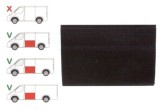 Panou reparatie lateral Ford TRANSIT (V184/5), 05.00-04.06, TRANSIT/TOURNEO (V347/8), 05.06-04.13 ,Partea Stanga, Lateral, lungime 1440 mm,970 mm ,in