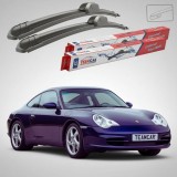 Cumpara ieftin Ștergătoare Porsche 911 Carrera 4 996 2001-2005 | Set Față Flat &ndash; TeamCar&reg;