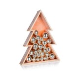 Decoratiune luminoasa Brad de Craciun, 15 LED, 38 cm