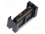 Conector PCB-PCB mamă 52 PIN 0,635mm QFS aurit SMT SAMTEC