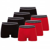 Boxerii Kappa Zid 7pack Boxer Shorts 708276-18-1662 negru, S