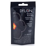 Vopsea de haine manuala Dylon Velvet Black, 50GR