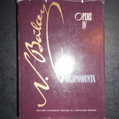 NICOLAE BALCESCU - OPERE volumul 4 CORESPONDENTA (1964, editura Academiei)