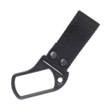 Cumpara ieftin Suport Tonfa IdeallStore, Polipropilena, Negru, 25g, Toc Transport Tonfa, Prindere Centura Max 7cm