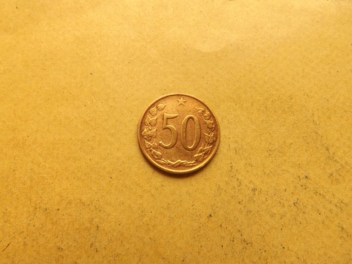 Cehoslovacia 50 Haleru 1963