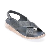 Sandale GOTSI bleumarin, EV4003, din piele naturala