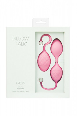 Pillow Talk -Exercitii Kegel - Pink cu piatra Swarovski&amp;reg;. foto