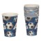 Set Pahare Carton Fotbal, 270ml, 10 Bucăți