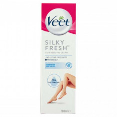 Veet Silk&amp;Fresh Szőrtelenítő krém érzékeny bőrre 100ml