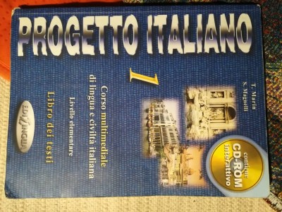 Progetto italiano 1 fără CD foto