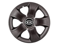 Set 4 capace roti Bis Negru R15 pentru gama auto Kia