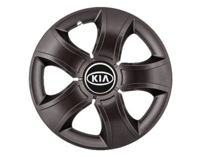 Set 4 capace roti Bis Negru R14 pentru gama auto Kia foto