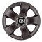 Set 4 capace roti Bis Negru R14 pentru gama auto Kia