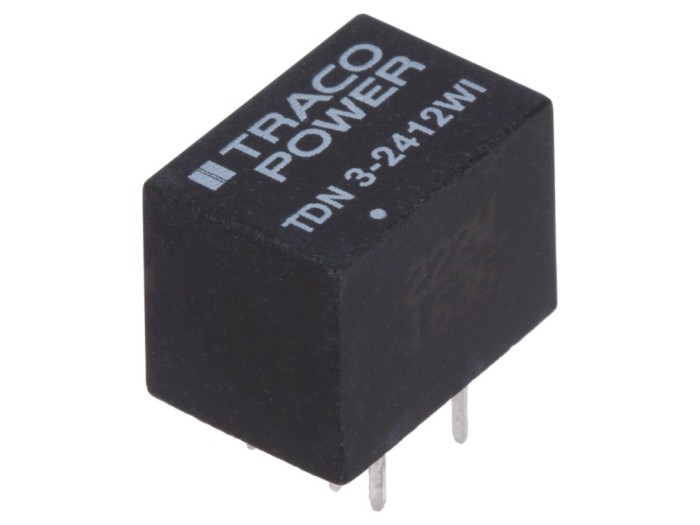 Convertor DC-DC 3W 9-36V 12V
