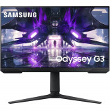 Monitor Gaming LED VA Samsung Odyssey G3 LS24AG300NRXEN, 24&quot;, Full HD, 144 Hz, 1 ms, Freesync Premium, Negru