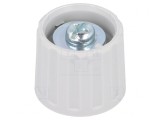 Buton rotativ poliamidă gri &Oslash;6mm ax fin 20-70&deg;C
