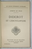 DIDEROT ET L &#039;ENCYCLOPEDIE par JOSEPH LE GRAS , 1928