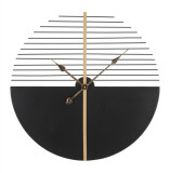 Cumpara ieftin Ceas de perete Glam Stick, Mauro Ferretti, &Oslash; 60 cm, fier, negru