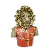 Bust leu-statueta steampunk din rasini SP-65