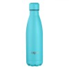 Termos Sticla Apa Izoterma 500ml Bleu Mat Inox - Rece 24h, Cald 12h, Antialunecare, Etansa