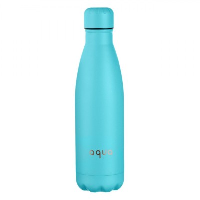 Sticlă de Apă Izotermă, Termos, Aqua, Bleu Mat, Capacitate 0,5L foto