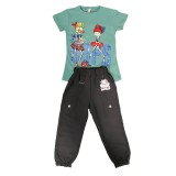 Set Tricou si pantalon 5-13 Ani VernilMarimea
