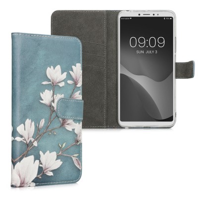 Husa Kwmobile pentru Xiaomi Mi Max 3, Piele ecologica, Multicolor, 57714.01 foto