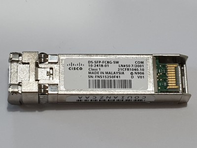 Modul GBIC CISCO DS-SFP-FC8G-SW 10-2418-01 SFP+ TRANSCEIVER MODULE foto