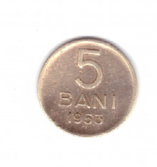 Moneda 5 bani 1953, stare buna, curata foto