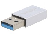 Adaptor USB 3.2 USB A la USB C Aluminiu, Logilink