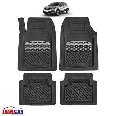 Covorase Auto TeamCar&amp;reg; Tip Tavita Compatibile Renault Captur (2013-2024) Silver foto