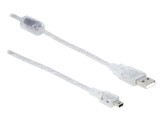 Cablu USB 2.0 USB A - USB B mini, 1,5m