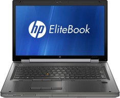 Laptop Second Hand HP EliteBook 8760W, Intel Core i5-2520M 2.50GHz, 4GB DDR3, 120GB SSD, DVD-RW, 17.3 Inch HD+, Fara Webcam, Grad A- NewTechnology Med foto