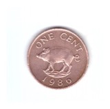 Moneda Insulele Bermude 1 cent 1986, stare foarte buna, curata