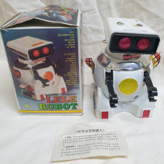 Jucarie veche LELE ROBOT in cutia originala