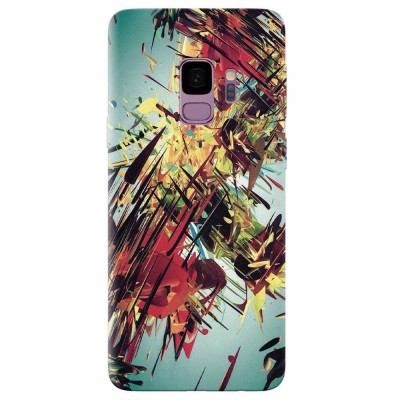 Husa silicon pentru Samsung S9, Complex Abstract Colorful 3D Drawing foto