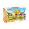 Set de constructii cu trenulet - 58 piese