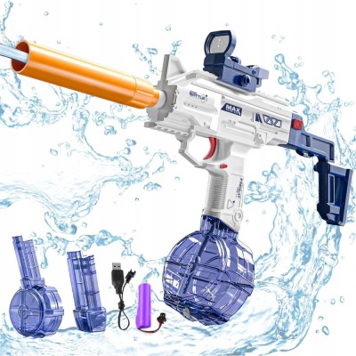 PISTOL ELECTRIC CU APĂ PENTRU COPII TUN DE APĂ PUȘCĂ AUTOMATĂ foto