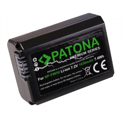Acumulator Patona Premium NP-FW50 1030mAh replace Sony-1248 foto