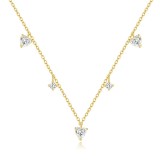 Colier din argint Hearts