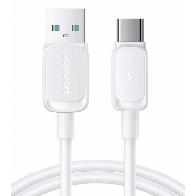 Cablu transfer date si incarcare Joyroom S-AC027A14 USB-A - USB-C PD20W 3A 1.2m, Alb foto