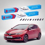 Cumpara ieftin Ștergătoare Toyota Auris E18 Hatchback 2012-prezent | Set Față Flat Premium &ndash; TeamCar&reg;