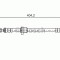 Conducta / cablu frana MINI MINI (F55) (2014 - 2016) BOSCH 1 987 481 679