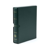 Album OPTIMA F in caseta de protectie, verde, fara folii
